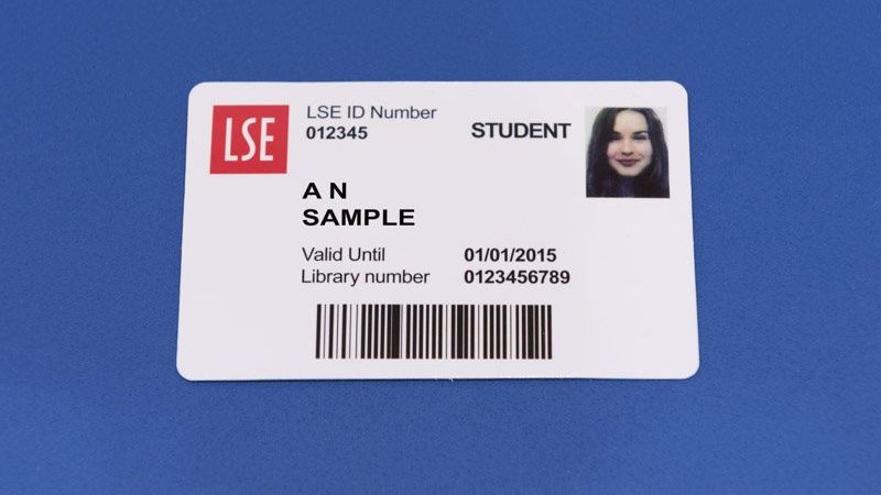 an LSE ID card