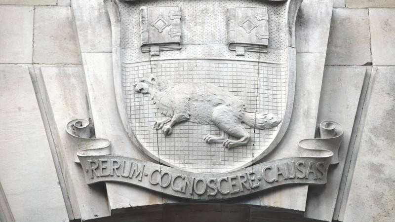 The LSE crest and motto