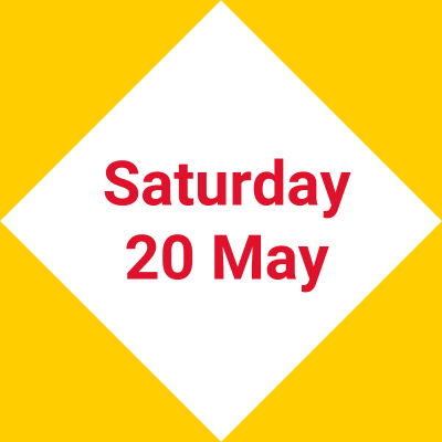 Saturday 20 May