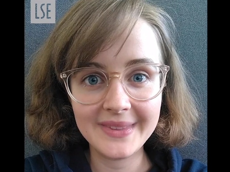 Second-year student Isolde from Social Policy - I.H.Hegemann@lse.ac.uk