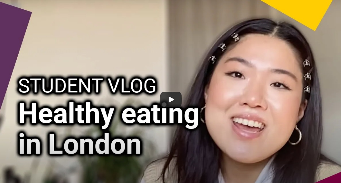 student vlog - healthy eating on a budget