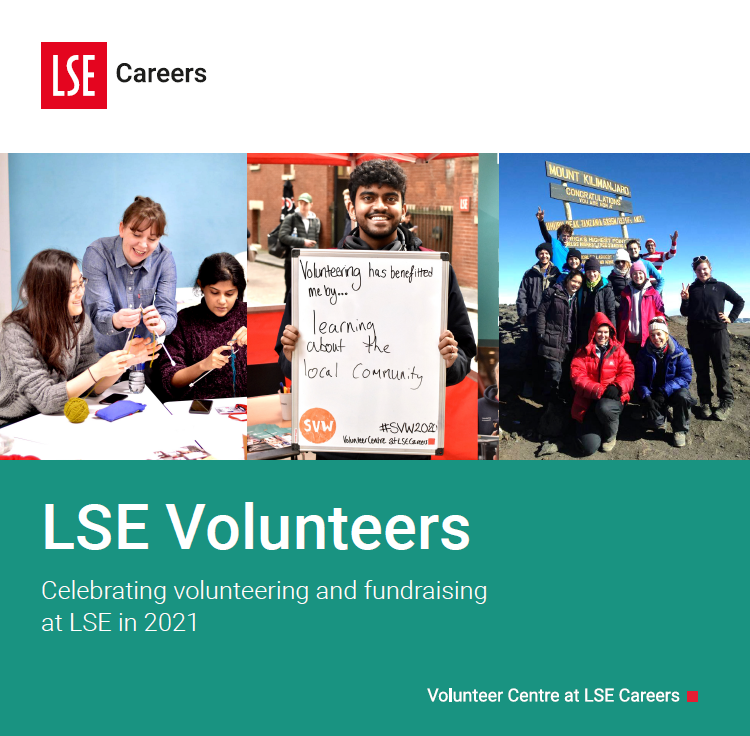 LSE Volunteers Cover 2021