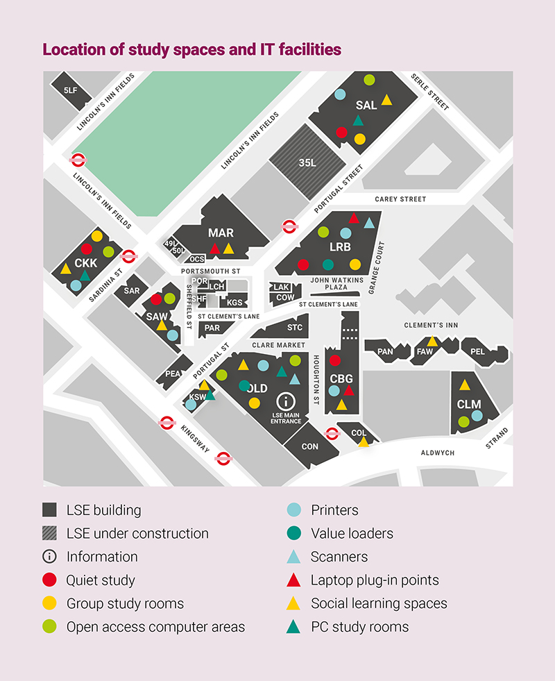 23_0100 Student Facilities Guide study map