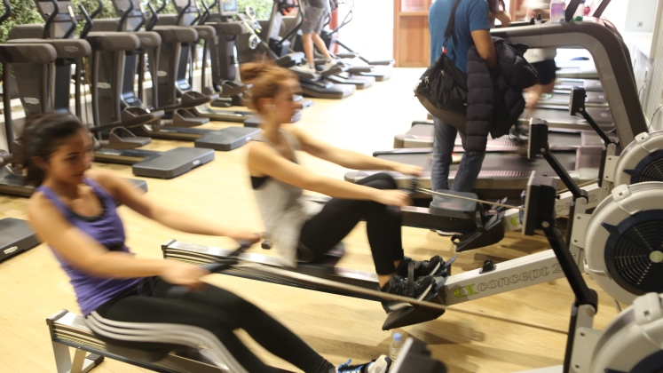 Gym in the Students Union