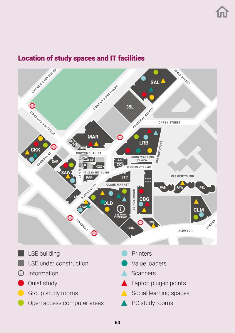 Student Facilities Guide IT map 23
