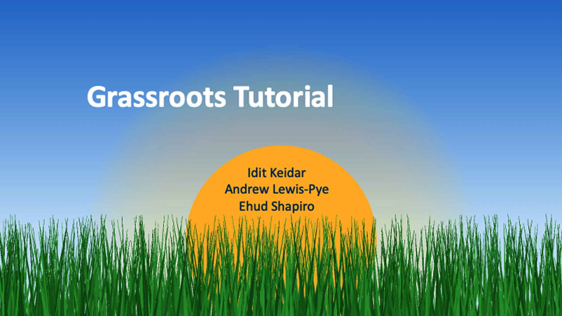 A tutorial on the mathematics of the grassroots networking protocol that underpins the PeoplesWeb