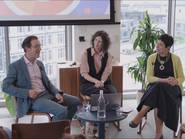 David Harris, Elizabeth Stokoe and Carmen Nuzzo