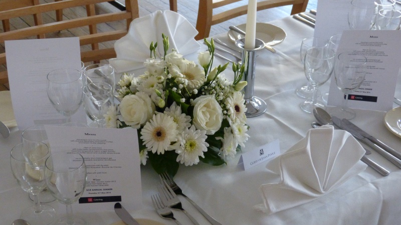 Staff Common Room Annual Dinner Place Setting