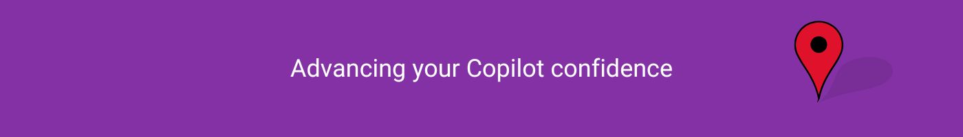 Advancing your confidence