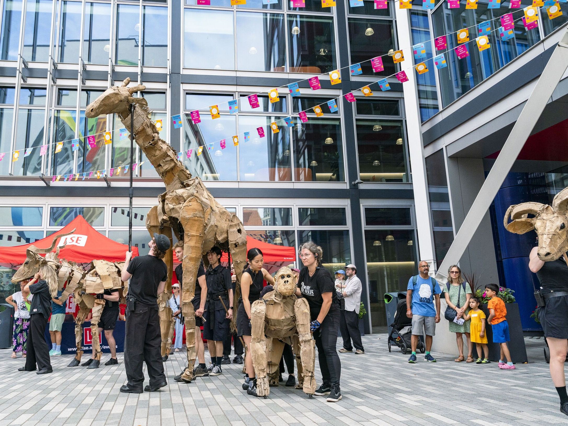 The HERDS on campus at LSE Festival 2026