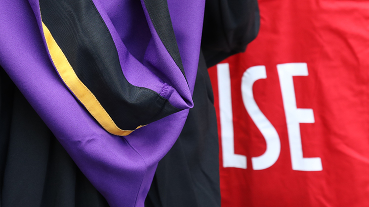 LSE graduation gown
