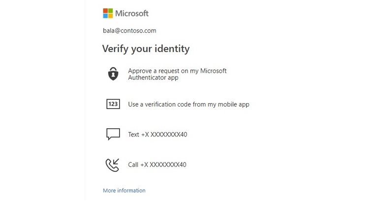 Verify your identity