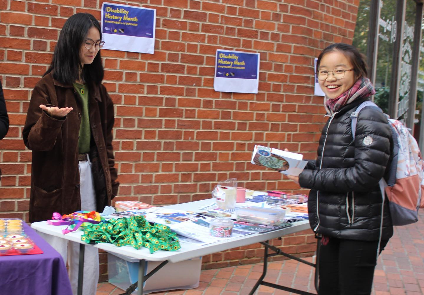 Disability-related information stall