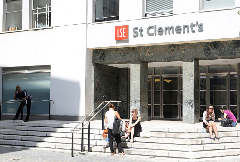 The entrance to St Clement's