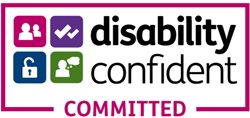 The 'disability confident' logo