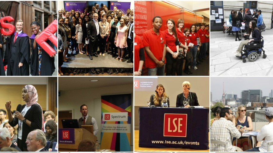 Images from the LSE Diversity Calendar 2017-18