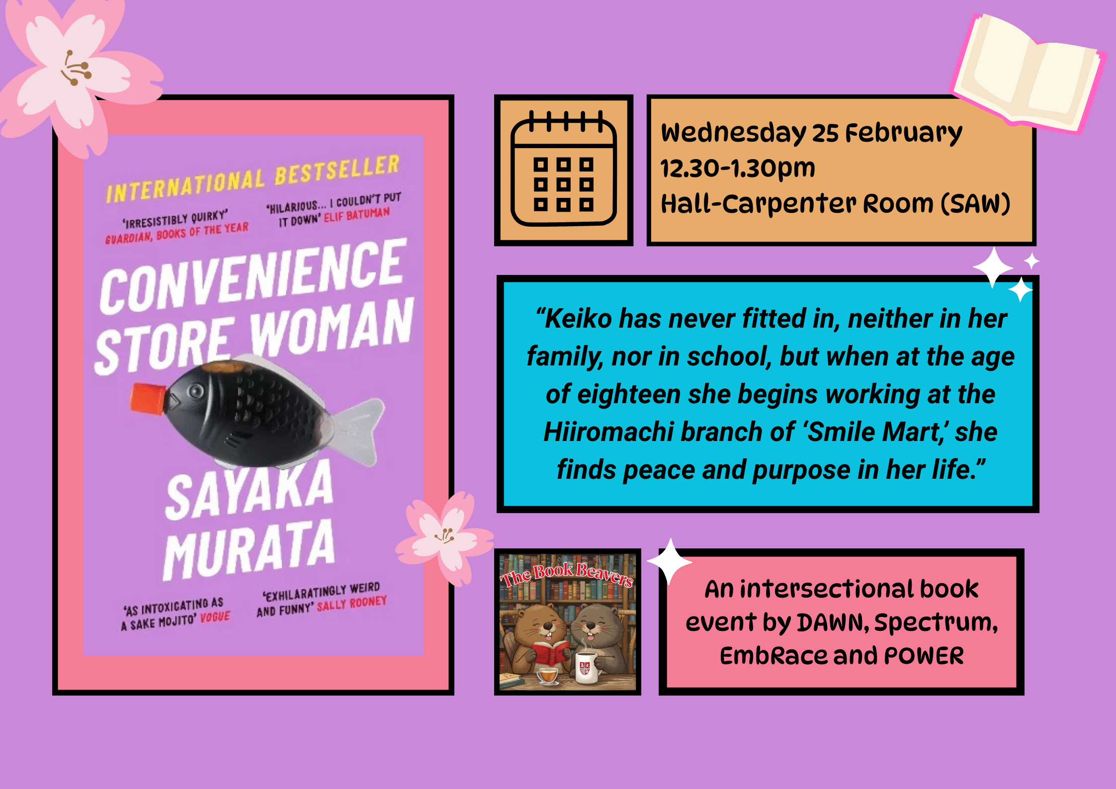 A book with a fish and a calendar