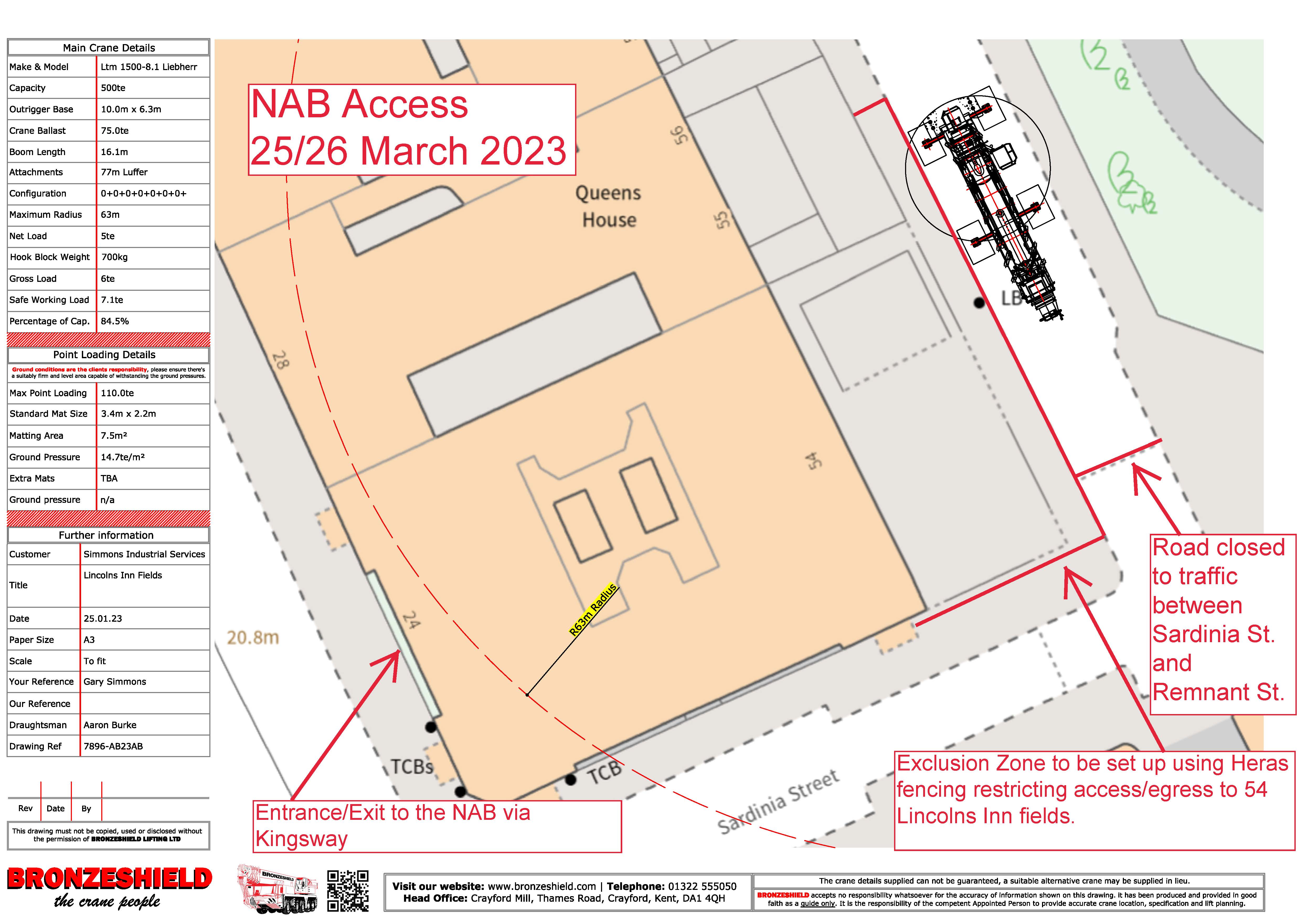 NAB Exclusion Zones March 2023
