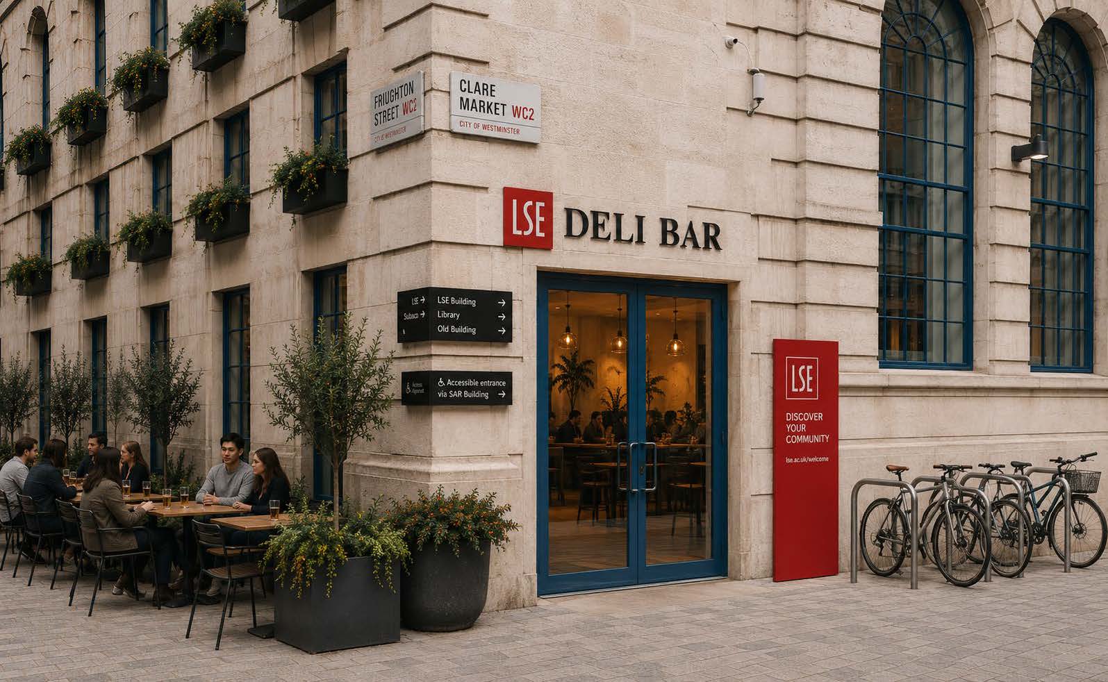 LSE Deli Bar External Render