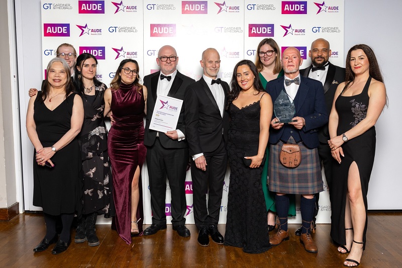 AUDE award web