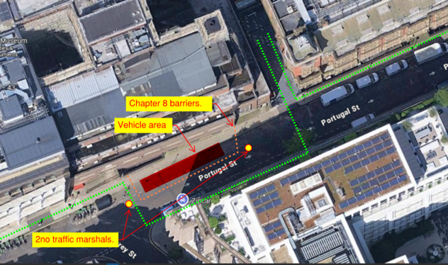 Portugal St pavement closure March 2026