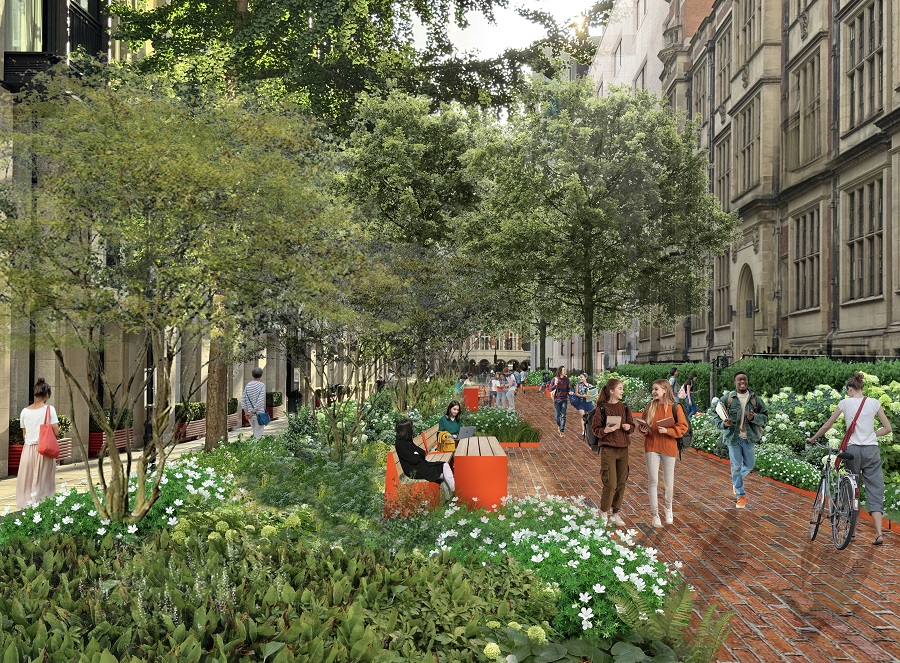 Portugal Street Gardens Image for Public Realm press release web