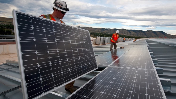 Sustainability solar panels