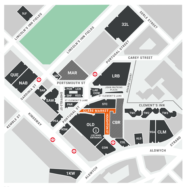 LSE Campus map