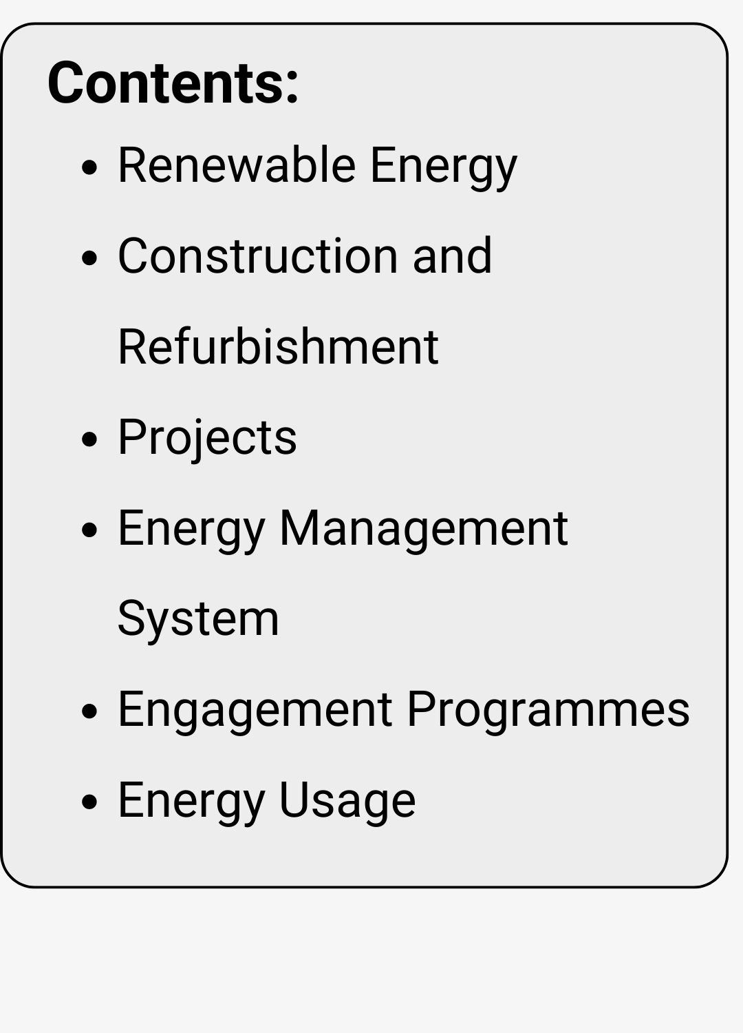 Copy of Contents - Energy
