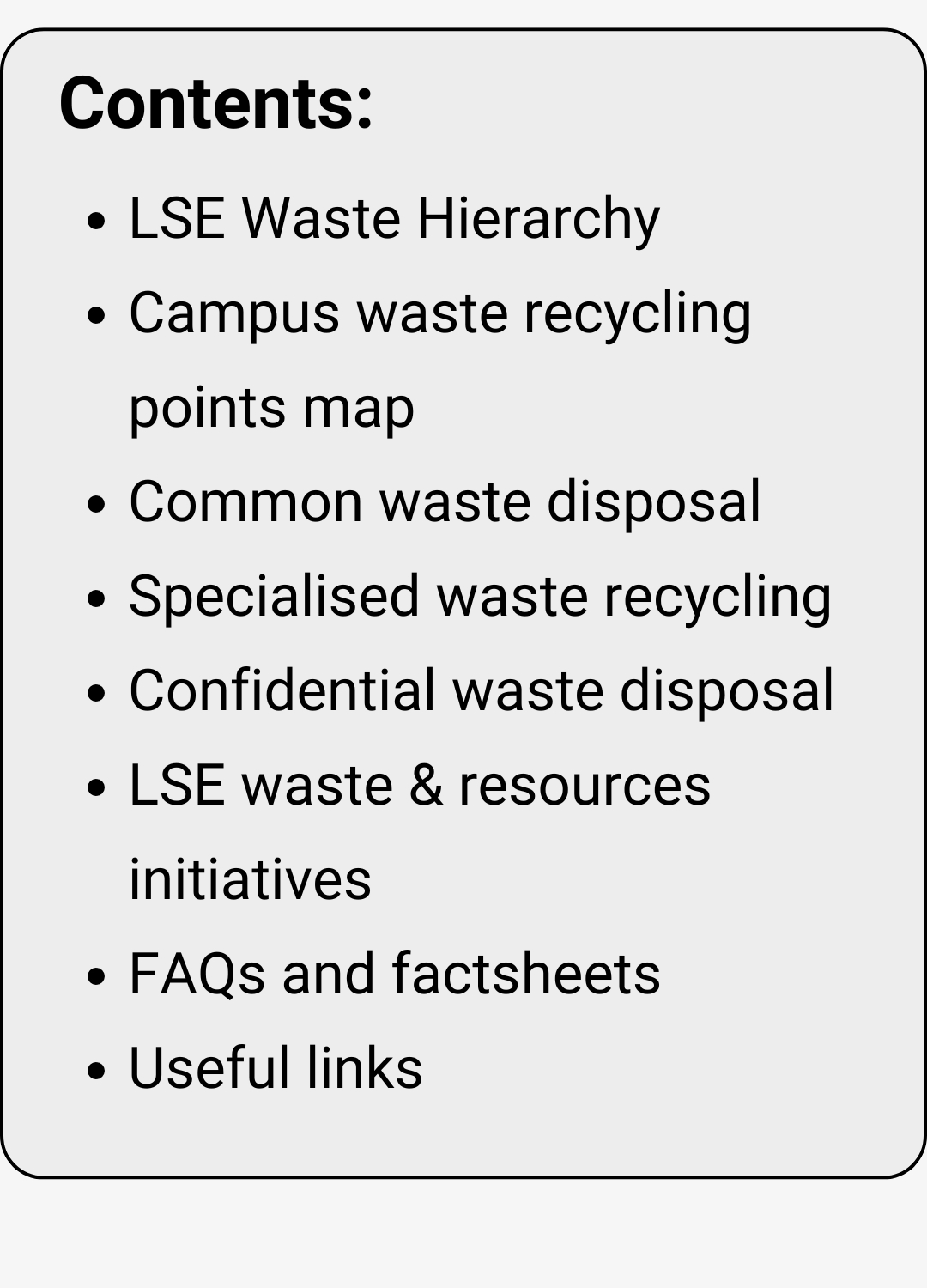 Contents Waste And Resources1