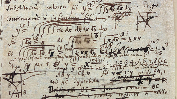 Leibniz_Manuscript_of_integral_and_differential_notation